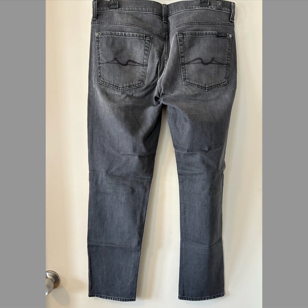 Vintage 7 for All Mankind “Josefina” skinny boyfriend jeans (31, grey) - Picture 6 of 7